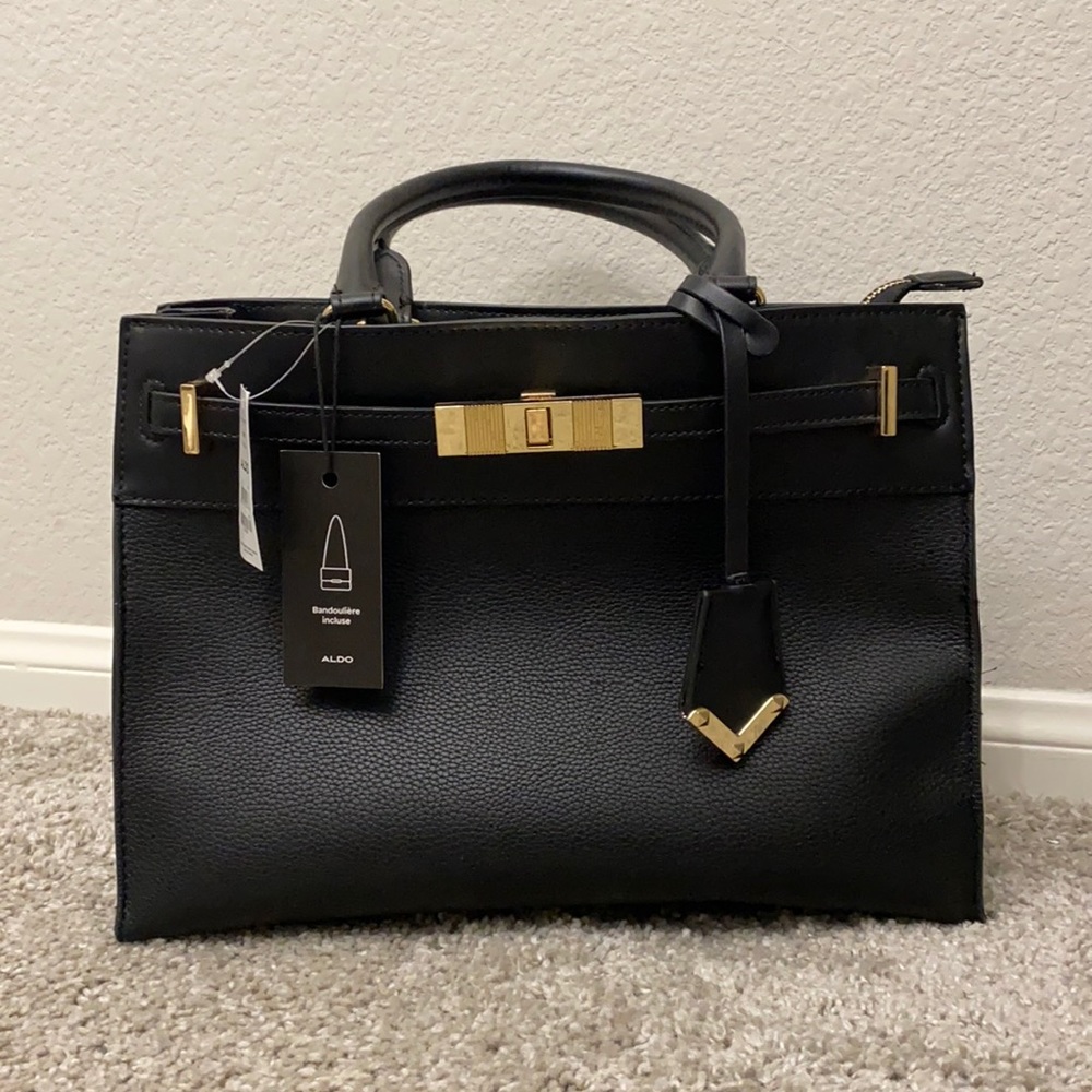 Black ALDO Fermes with tags